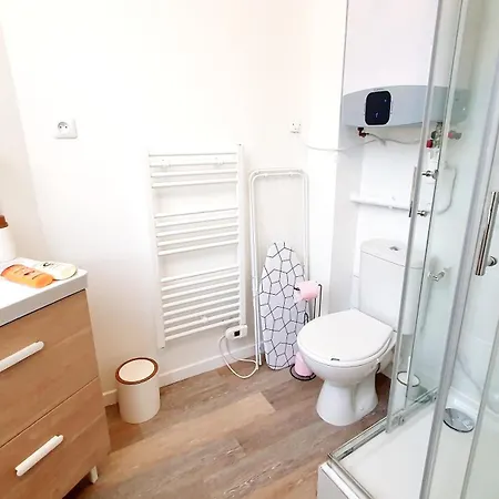Studio Pop Moderne & Cosy - Gare Metro Parking Lägenhet Roubaix