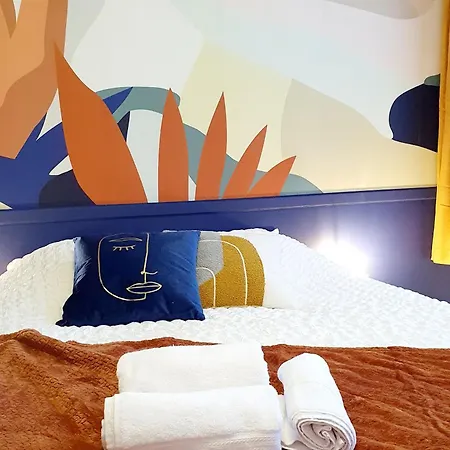 Studio Pop Moderne & Cosy - Gare Metro Parking Lägenhet