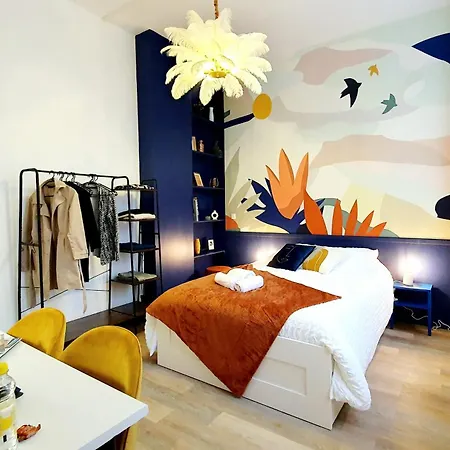 Studio Pop Moderne & Cosy - Gare Metro Parking *