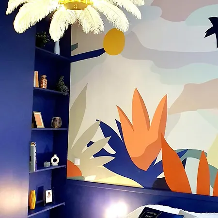 Studio Pop Moderne & Cosy - Gare Metro Parking Lägenhet